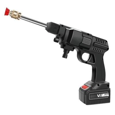 无线洗车8666高压水枪水家打药浇用花洗车锂电家高用压水枪锂电枪