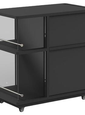 移动茶台小推车客厅子多功能茶桌台边几柜储柜物柜阳实木ODU茶水