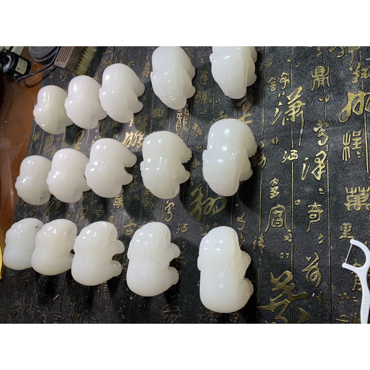 源头厂家阿富汗玉大象吊坠白玉玉石吉祥如意挂坠女款玉挂件