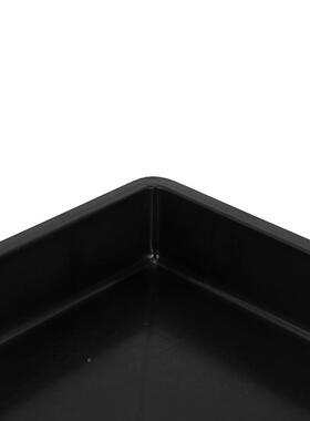 周转箱7物061QHI0×90防静电黑色塑料物料胶箱框0养龟箱流箱物×