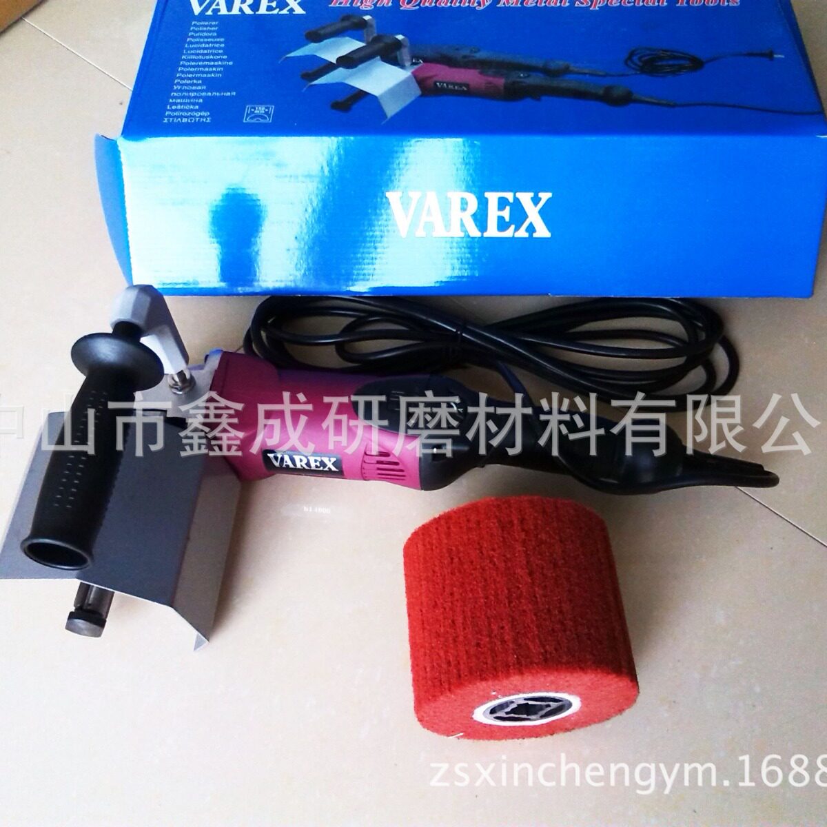 德国PT1600手提式拉丝机 不锈钢拉丝机 金属铝材手动抛光打磨工具