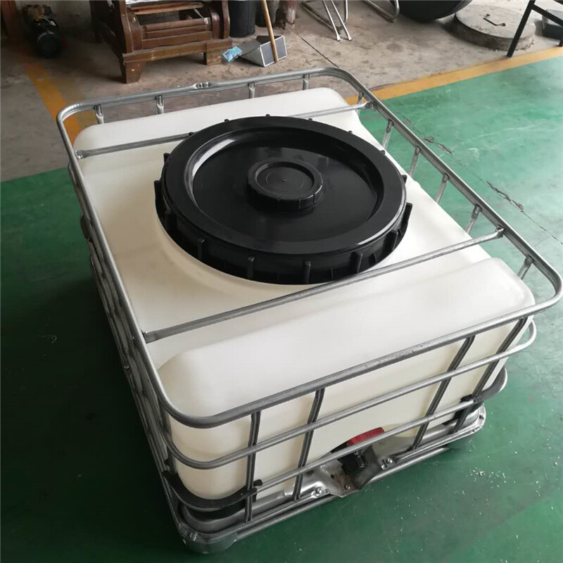 【华社】大口径吨桶500升矮款塑料方桶水箱化工桶一件起批