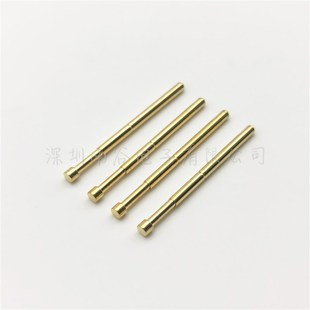 P125 PA125 台湾CPM 测试探针套 2.5mm镀金平头 2.02mm