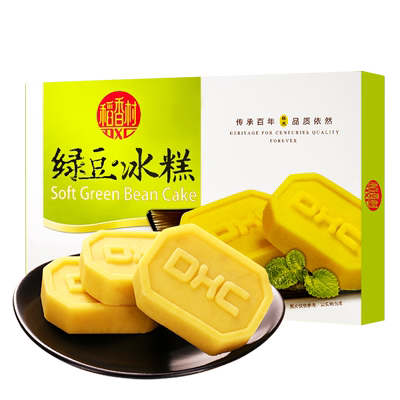 绿豆冰糕零食稻香村小吃