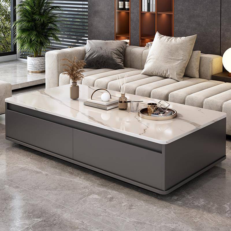 茶几客厅家用2025新款轻奢高级感小户型现代简约创意方形茶几桌子