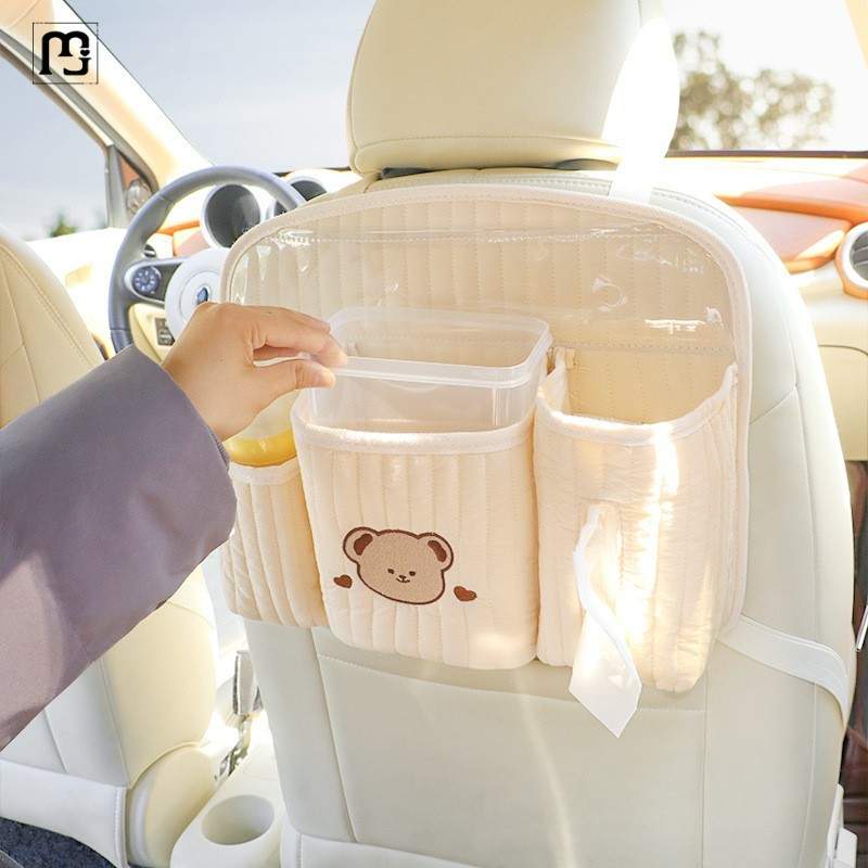 登极汽车座椅后背收纳车载椅背挂袋车内儿童储物网兜车用后排置物