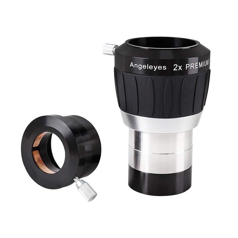 星缘2英寸2X复消色差增倍镜加倍2倍巴洛镜2组4片式天文望远镜配件