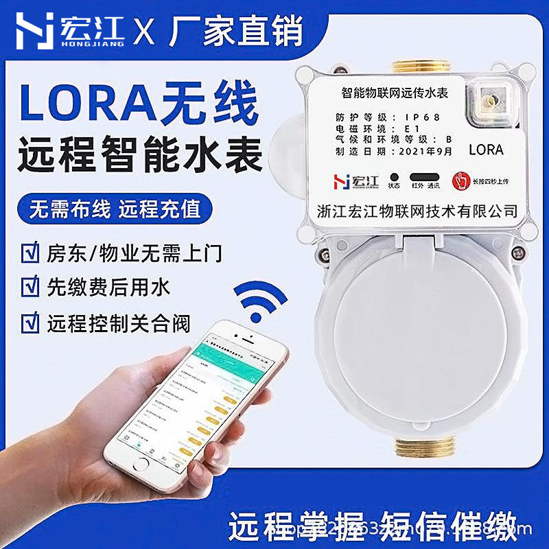 长期供货厂家直销Lorawan智能远传水表旋翼式家用