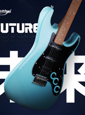 【开学季】欧雷加STPRO+FUTURE智能电吉他内置鼓机综合效果器