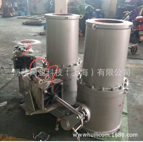 朗科阀业气动圆顶阀 气锁阀圆球式进料阀 粉尘专用阀门DN50-DN500