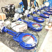 电动暗杆刀闸阀 电动浆液阀 MZP973H 电动暗杆闸阀 DN150