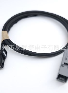 JAE连接器7475灰黑12D54 DCM转接线黑色+灰色 L=950mm汽车线束