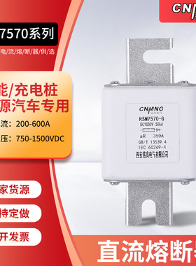 厂家货源RSM7570系列新能源充电桩熔断器DC1500V200A直流熔断器