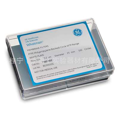 英国Whatman1umPTFE聚四氟乙烯膜47mm7590-004