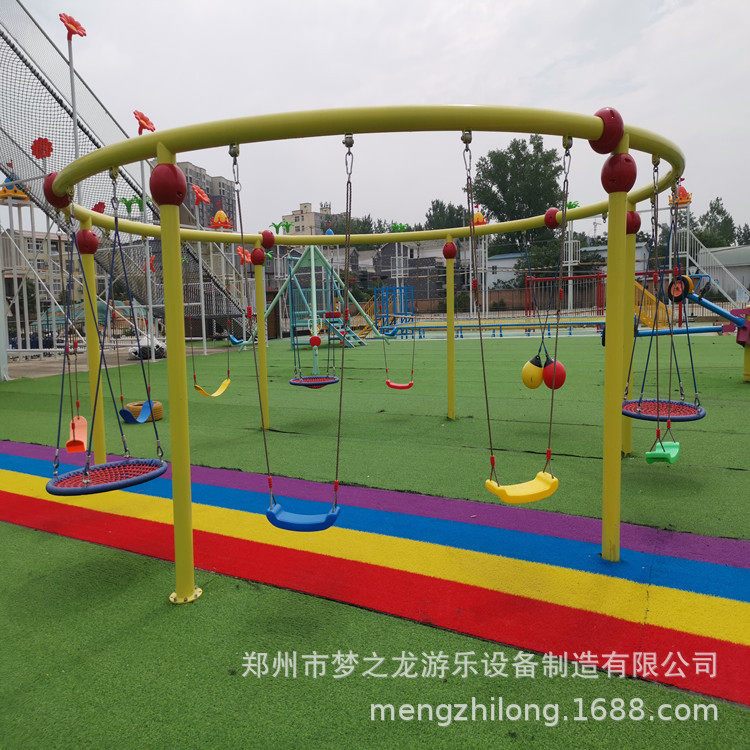 广西百色户外无动力蹦蹦云乐园沙窝儿童跳跳云蹦床厂家