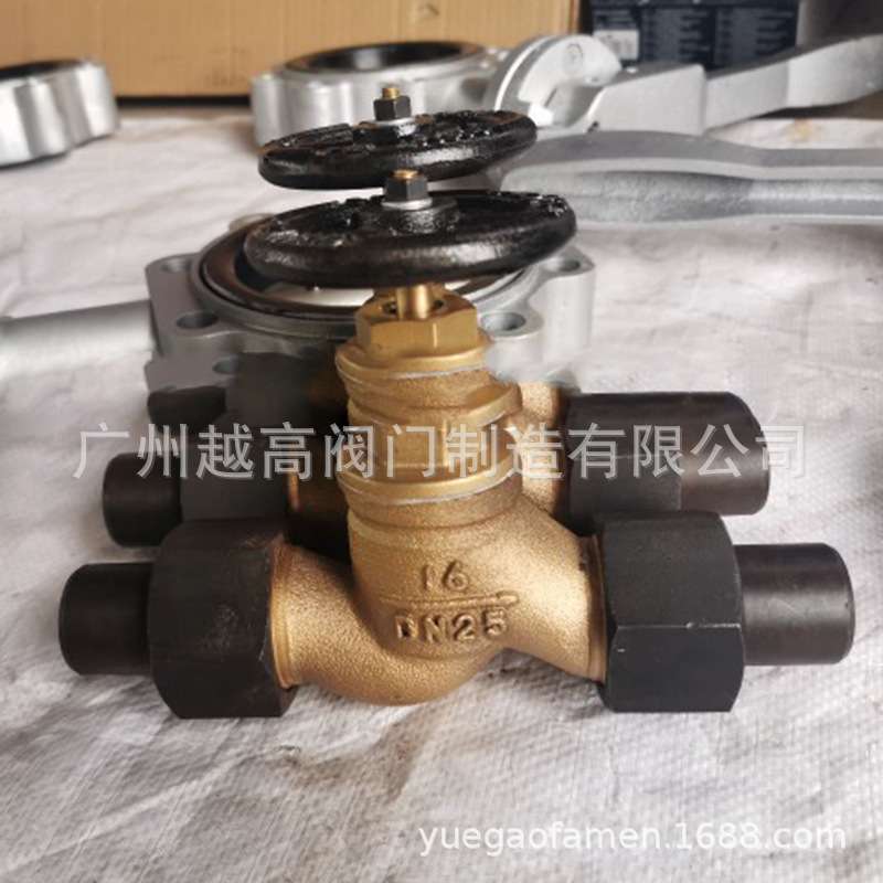 船用低压外螺纹青铜截止阀GB/T19513-2008-A型船用阀门DN15 20 25