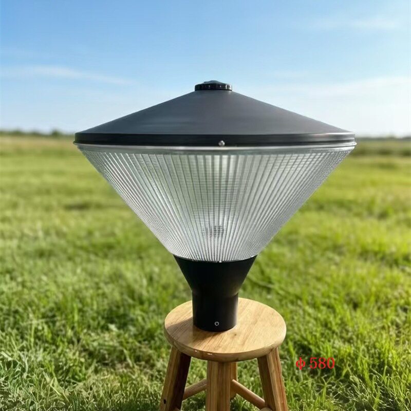 户外庭院灯头压铸铝中式E27灯座LED灯泡宽电压庭院灯具多款式欧规