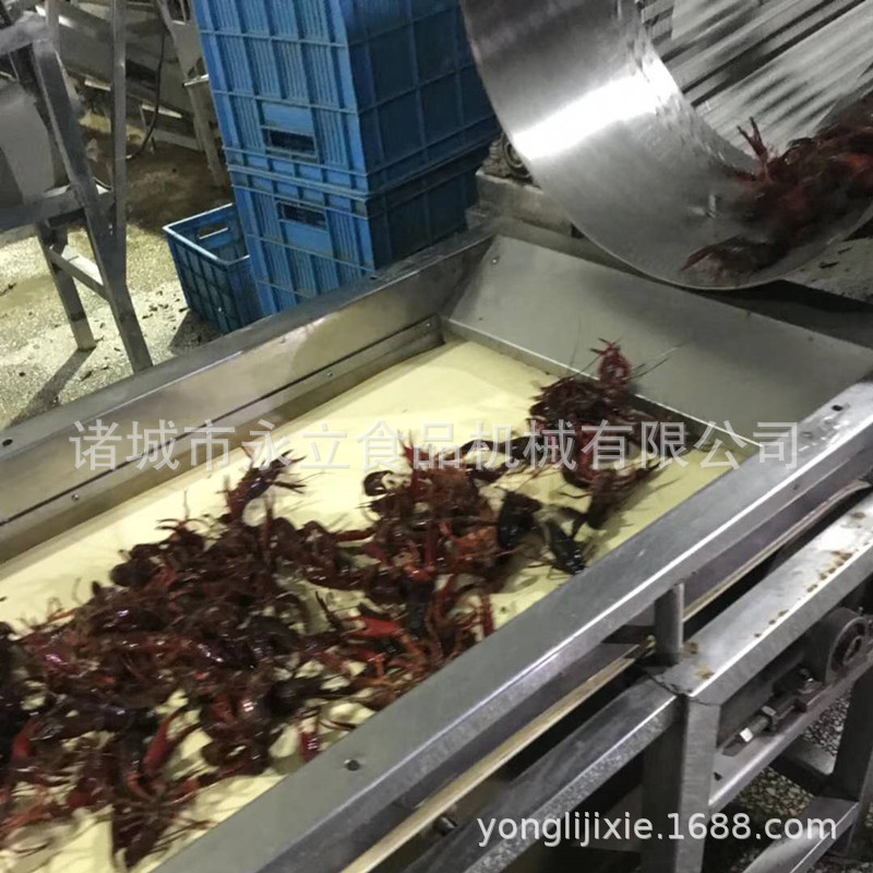 小龙虾滚筒分级筛选机