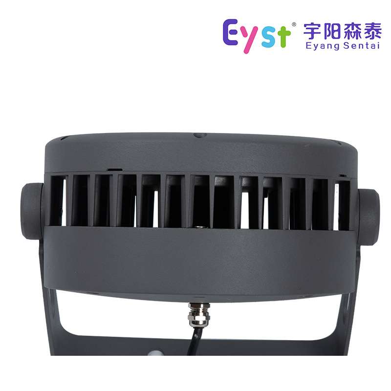 led投光灯户外调光建筑亮化RGBW圆形泛光灯庭院投射灯景观亮化