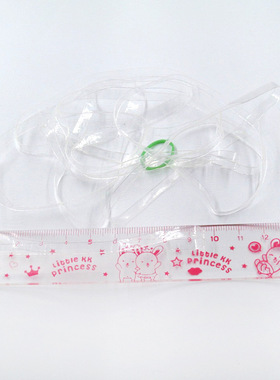 富兴橡胶 宽5mm透明橡皮筋 橡筋圈 丈根mb-10054高弹tpu橡皮筋