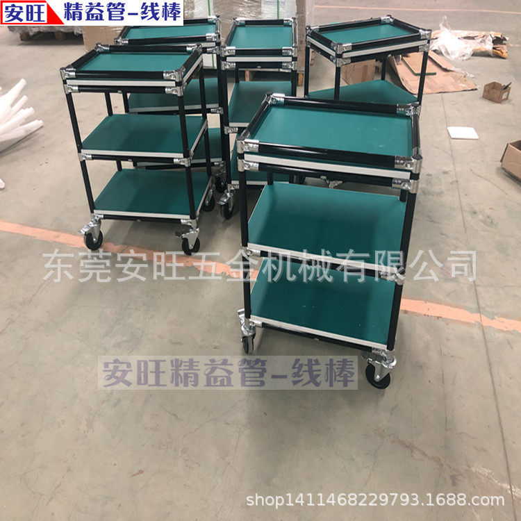 东莞工厂不锈钢精益管防静电三层车 带围边线棒生产线非标定制
