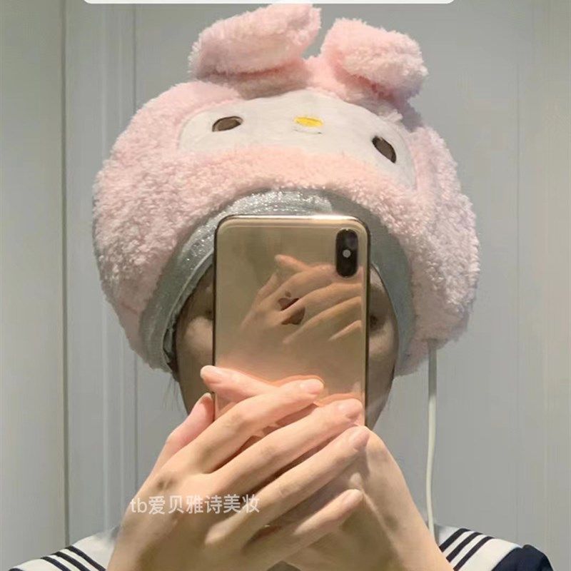 速发兔子发电加热理发膜蒸发帽家用染头发后烫护帽焗油蒸汽焗油机