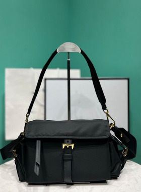 25新款尼龙布邮差包手提包explore翻盖单肩斜跨包休闲手拎包男女