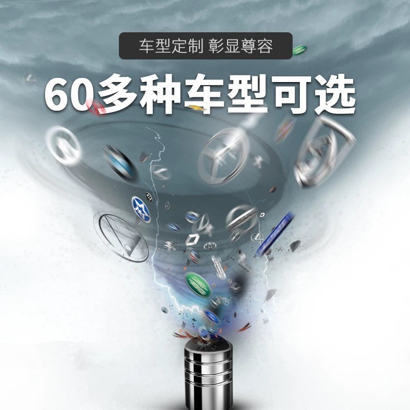 .适用五十铃muX瑞迈DMAX皮卡汽车轮胎气嘴帽盖车胎芯套金属气门罩