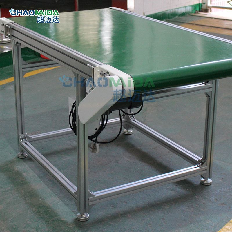 小型皮带输送机自动接驳台精密输送带热水壶生产装配流水线输送线