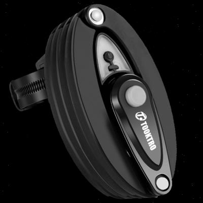 销登山车密码锁自行车锁防盗可携式单车锁架固定抗液压钳折叠锁4