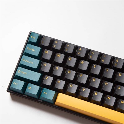 127 Keys OEM Profile PBT Keycaps Double Shot For Cherry Mech