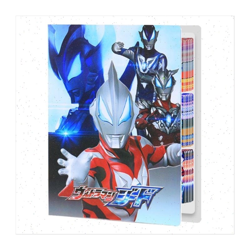 奥特特曼放版卡片本子子册装卡片收藏手册大卡本颜作(住收集册册