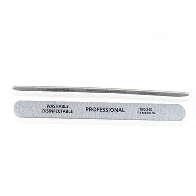 好货50pcs/lot Grey Sanding Nail Files 180/240 Grit Professio