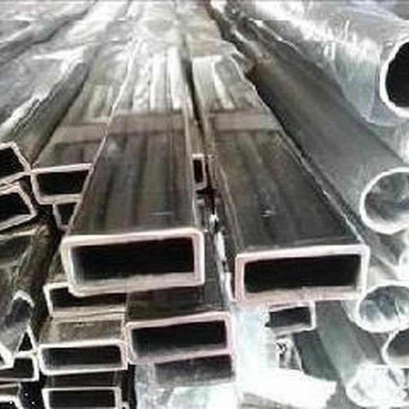 不锈钢管亮光平整任意50*100mm扁通空心镜面管x50扁管焊接厚度x25