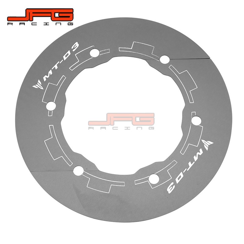 适用于MT035YK2006-2012摩托车铝合金后皮带传动盖后齿轮装饰盖