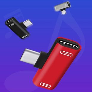 Tapec Two .Typec Tapc Headphone one Charging Adapter