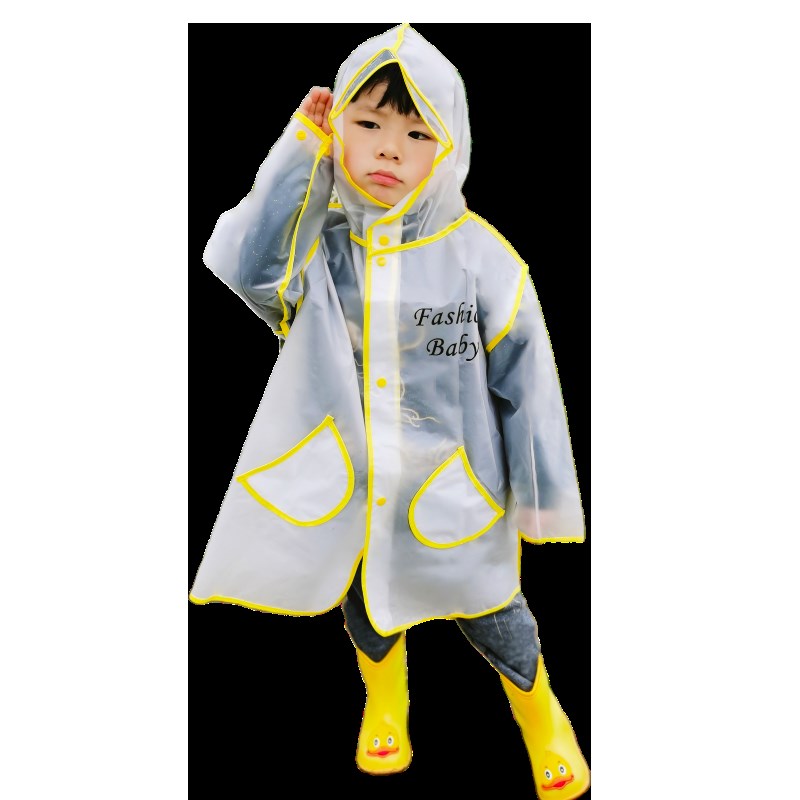 儿童雨衣男女童1-2岁3幼儿园宝宝上学衣小孩小童全身雨披雨鞋套装