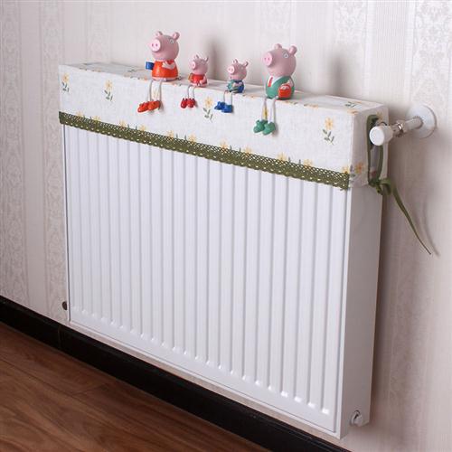 简约暖气罩套家用老式暖气防尘遮挡罩布艺防薰装饰罩定制暖气片罩