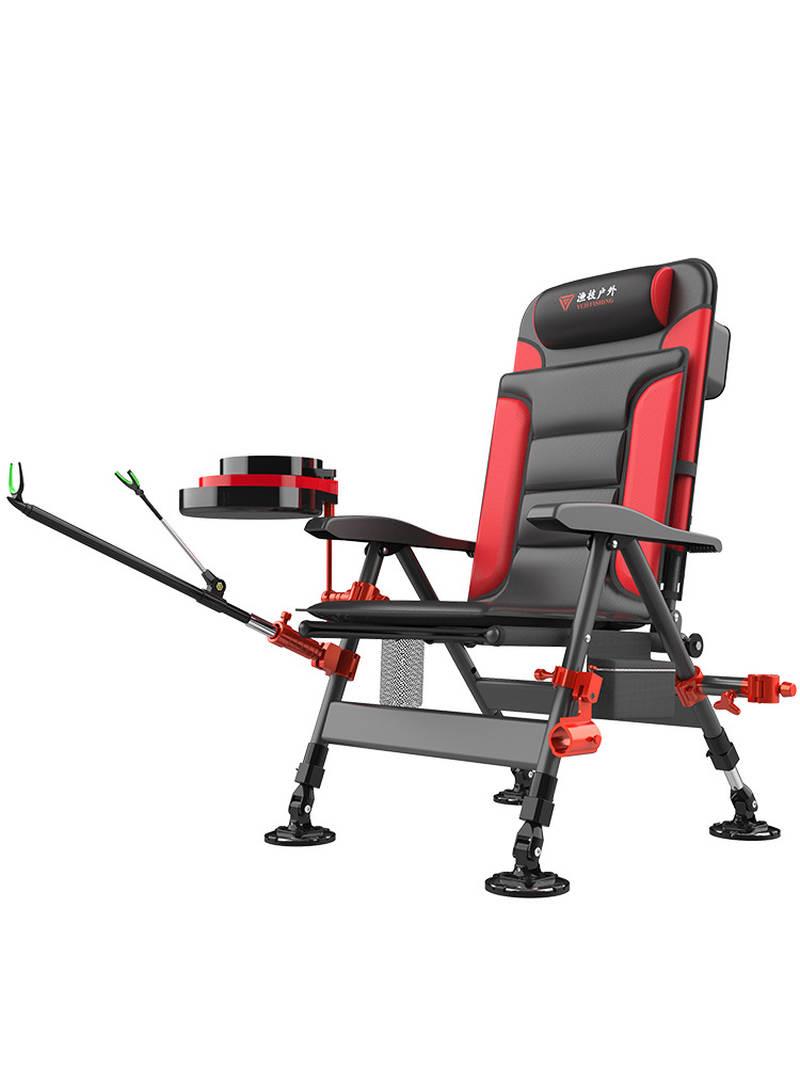 新品新款欧式钓椅可躺式摺叠可携式野钓座椅全地形台钓椅多功能钓