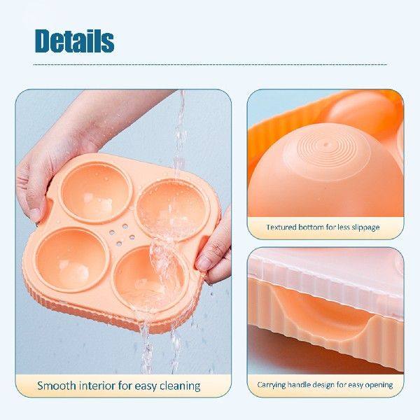 Ice Maker White Orange Whiskey Cocktail 4 Cells Kitchen