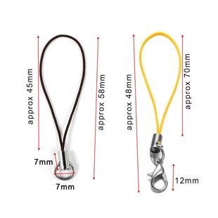 Cords 100Pcs Rope Clasp Lobster Strap Lariat Lanyard