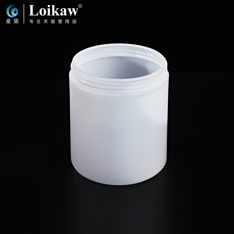 塑料直筒瓶涂料油墨罐HDPE广口塑料瓶带内盖分装瓶250/500/1000ml
