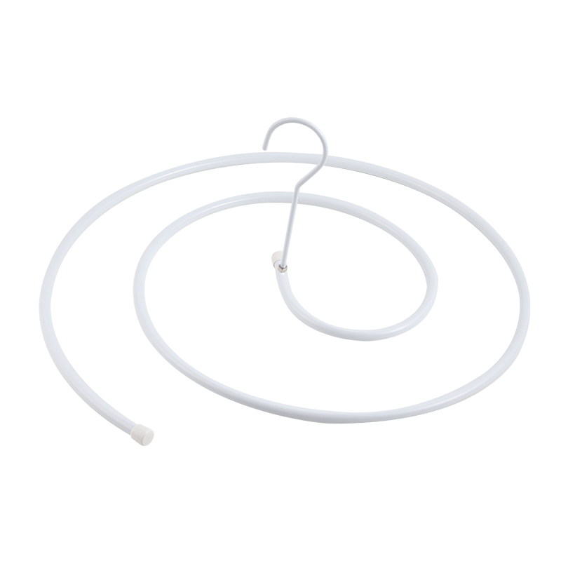 晒被子神器不锈钢螺旋晾衣架家用大衣架宿舍多功能折叠床单凉衣架