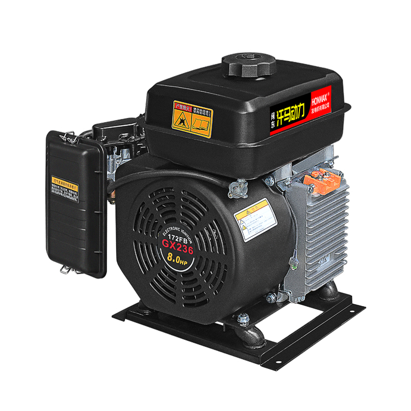 新电动车增程器二轮三轮四轿车48V变频汽油发电机60V电瓶续航72伏