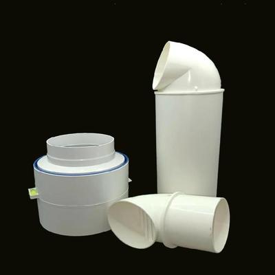 油烟机止逆阀新风出风口外墙穿墙风帽排烟管塑料防风罩系统浴霸