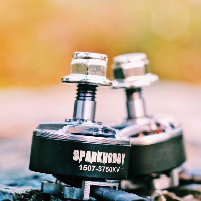 3寸FPV穿越机擡杠149机架涵道1507 2700KV 3750KV无刷马达马达