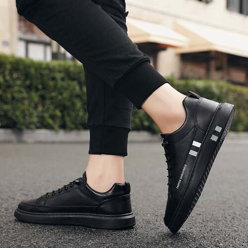好货2022 New Stylish Shoes White Leather Sneakers Men Vulcan