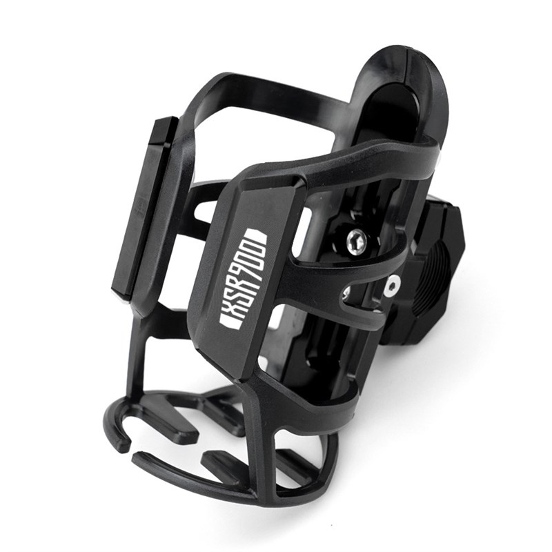 适用yamahaXSR900XSR700改装保险杆水杯架饮料架水壶支架配件