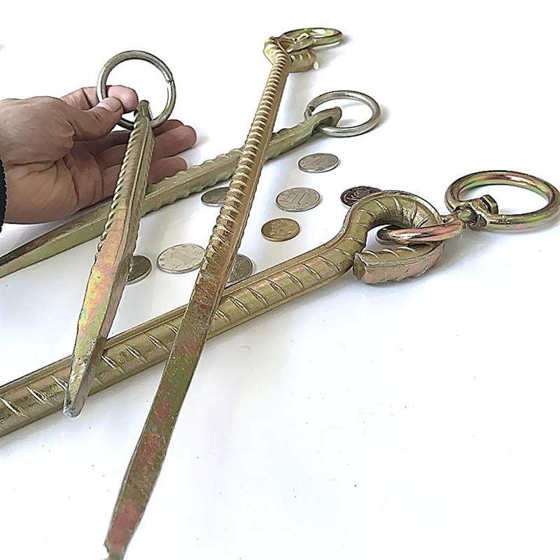 加长加粗大型犬用养殖牛马羊帐篷大棚螺纹栓拴狗桩地栓地钉地桩钉