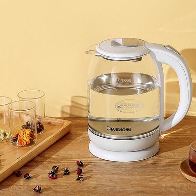 Glass electric heating water kettle healRth pot 玻璃电热水壶